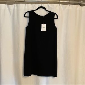 Theory short black shift dress/tunic